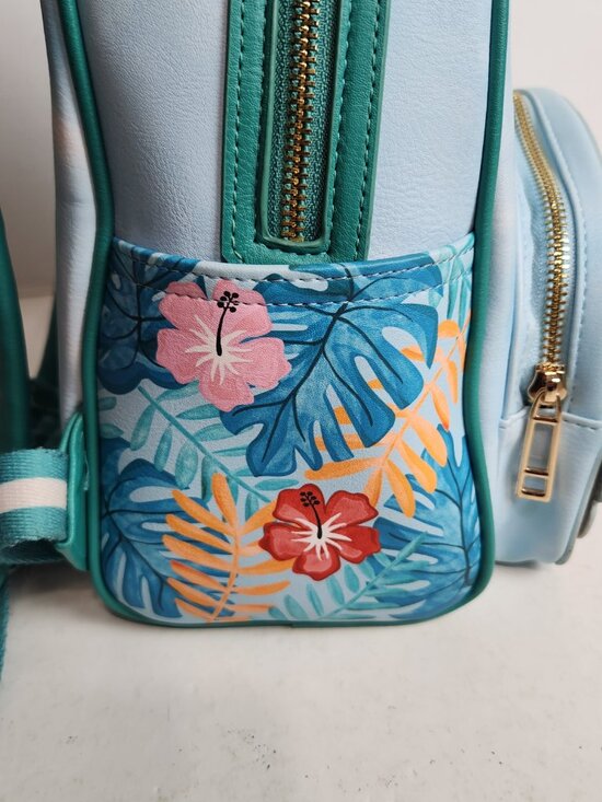 Our Universe Disney Stitch with Angel Heart Pineapple Mini Backpack Embroidered main image 5